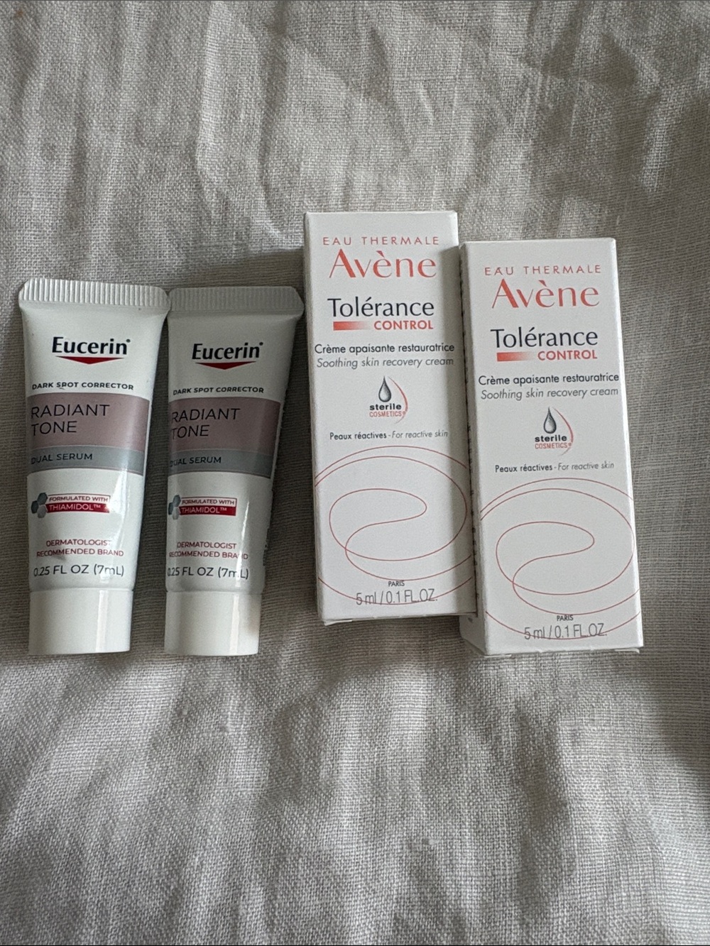 4 brand new travel samples